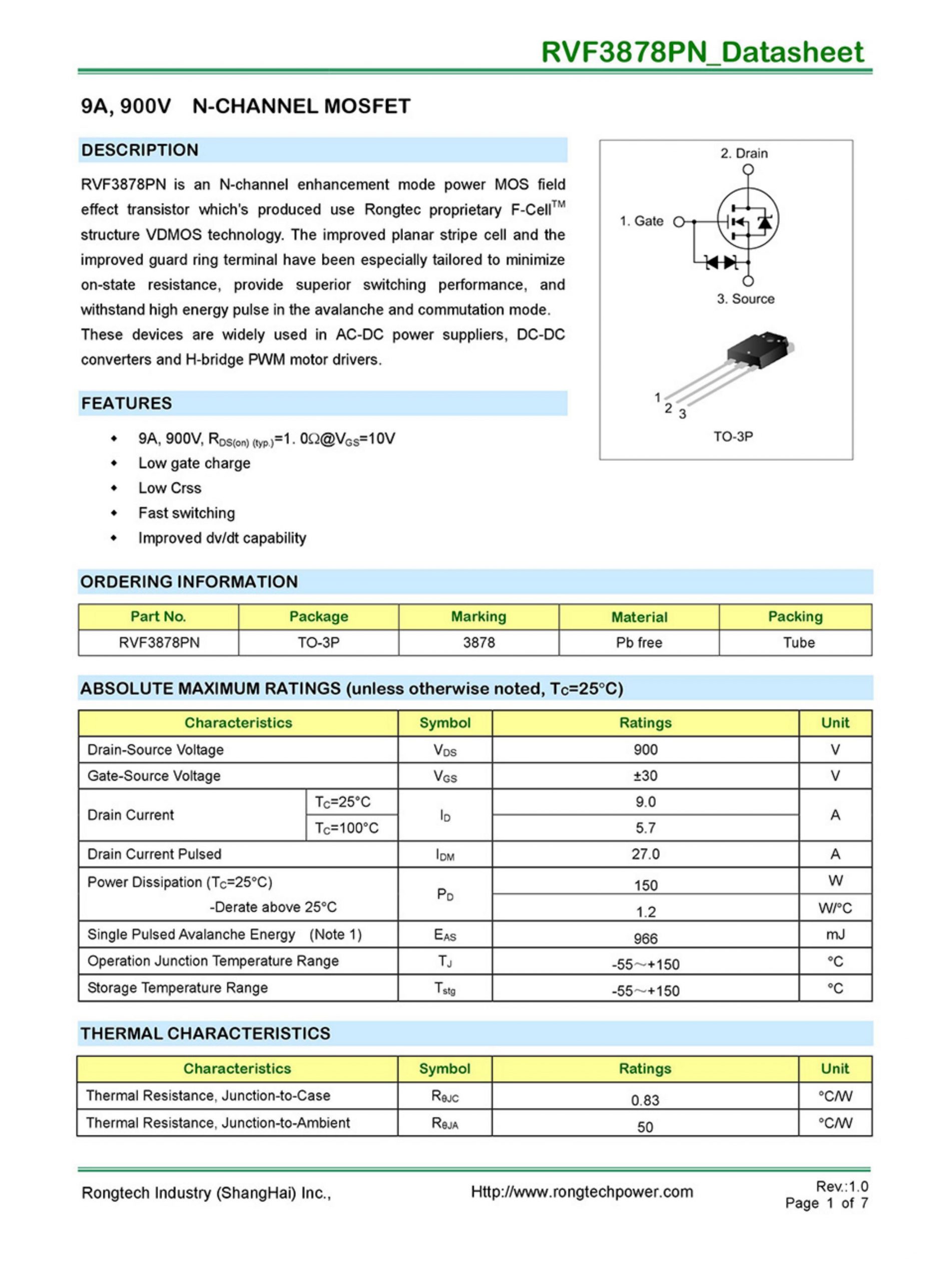 RVF3878PN-rongtechsemi